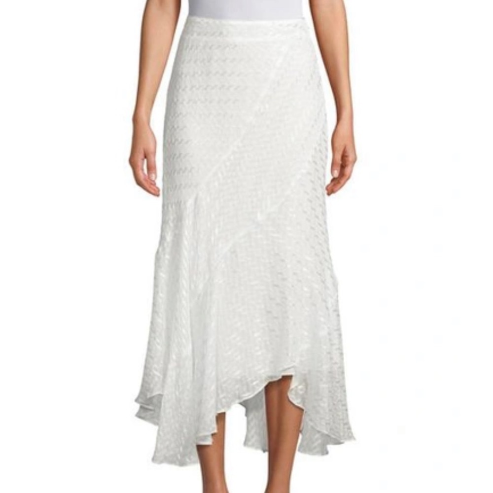 ROBERT GRAHAM Riley Skirt In White